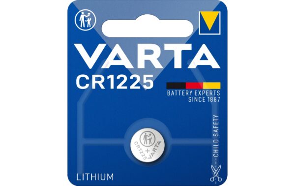 262374 - Mediatech VARTA Knopfzelle CR1225, 3.0V, 1Stk 1 Stück, Blister Verpackung kaufen Schweiz | Mediatech.ch