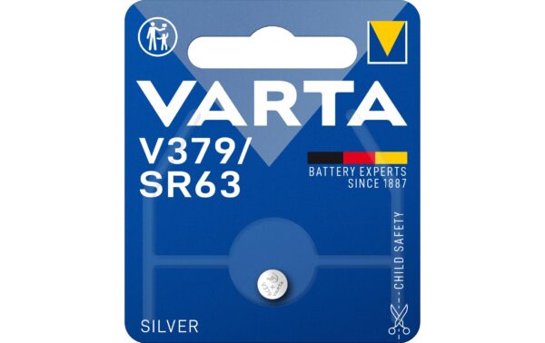 VARTA Knopfzelle Watch V379, 1.55V, 1Stk 1 Stück, Blister Verpackung, Watch Serie kaufen Schweiz | Mediatech.ch