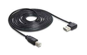 Delock USB2.0-Kabel Easy A-B: 2m USB-A Seite 90°gew. beidseitig einsteckbar kaufen | Mediatech.ch