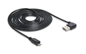 262731 - Mediatech Delock USB2.0-Kabel Easy A-MicroB: 5m USB-A Seite 90° gew. beidseitig einsteckbar kaufen | Mediatech.ch