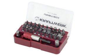Kraftwerk 3789 UNIBIT-Box/Schnellsp.halter 1/4UNIBIT-Box/Schnellsp.halter, 33-teilig