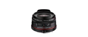 Pentax HD DA 15mm / f 4.0 ED AL schwarz (CH-Garantie) kaufen Schweiz | Mediatech.ch