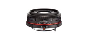 Pentax HD DA 21mm / f 3.2 AL schwarz (CH-Garantie)