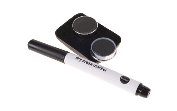 266795 - Mediatech Bi-Office Whiteboard Kit 2 Magneten+Marker mit magnetischer Halter kaufen Schweiz | Mediatech.ch