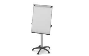 Bi-Office Mobiler Flipchart Earth-it mit Whiteboard-Oberfläche