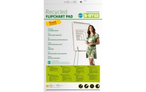 Bi-Office Flipchartpapier 20 Blatt,5er Pack 70gr/qm