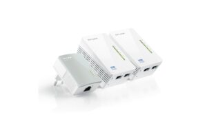 TP-Link TL-WPA4220TKIT: AV600 Powerline Kit 2xTL-WPA4220, 1xTL-PA4010, WLAN