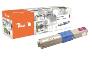 270018 - Mediatech Peach Toner 44469705 magenta, 2000 Seiten zu C310, 330, 331