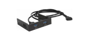 273514 - Mediatech Cooler Master RA-USB-3035-IN USB 3.0 Blende 2 Port, intern, schwarz, 3.5/5.25 kaufen Schweiz | Mediatech.ch