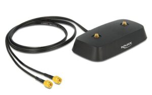 LTE/HSPA/GSM Standfuss für 2xSMA-Antennen MiMo, 1m SMA Kabel, ohne Antennen