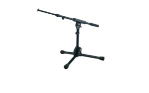 K&M 25950, Mikrofon-Stativ, niedrig, Galgen Höhe: 280mm, Schwenkarm 425 bis 725mm