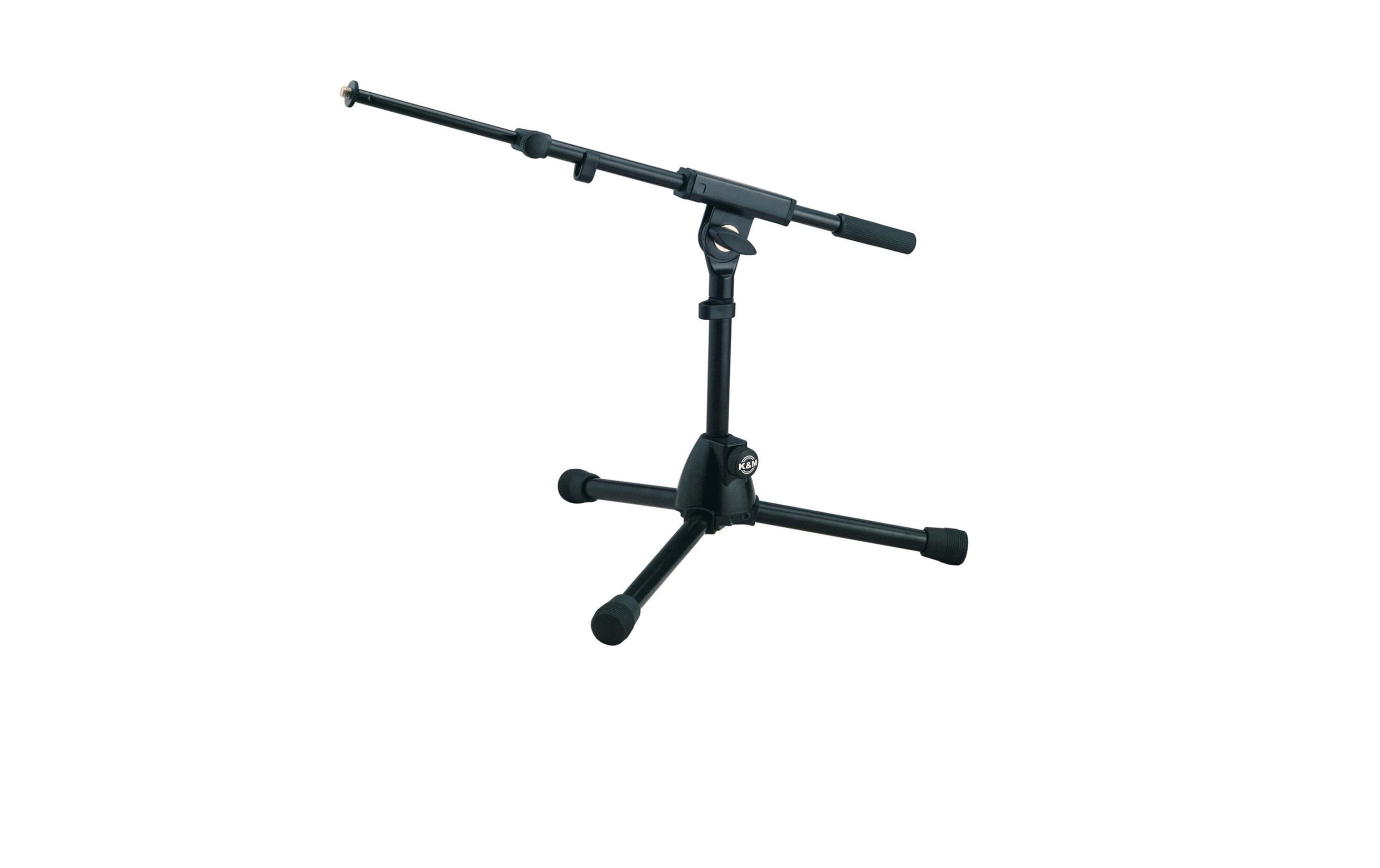 K&M 25950, Mikrofon-Stativ, niedrig, Galgen Höhe: 280mm, Schwenkarm 425 bis 725mm