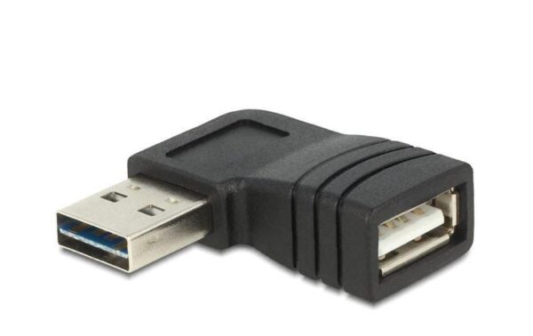 277004 - Mediatech Delock USB2.0 Easy Adapter: A-Buchse zu A-Stecker Links-Rechts gewinkelt, Stecker beidseitig kaufen | Mediatech.ch