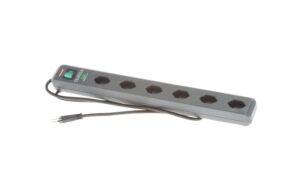 Brennenstuhl Eco-Line Steckdosenleiste ws 6xT13 90°, Überspannungsschutz 13'500A