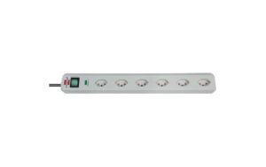 Brennenstuhl Eco-Line Steckdosenleiste sz 6xT13 90°, Überspannungsschutz 13'500A