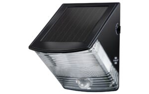 278937 - Mediatech Brennenstuhl Solar-LED-Wandleuchte SOL 04 + mit Bewegungsmelder, IP44, sz kaufen Schweiz | Mediatech.ch