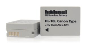 Hähnel Ersatzakku HL-10L , für Canon NB-10L Lithium-Ionen-Akku, 7,4V 860mAh
