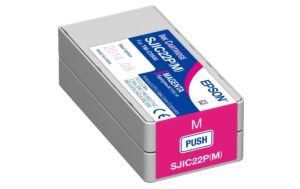 Epson Tintenpatrone SJIC22P magenta, Für TM-C3500, 32,6 ml Inhalt, C33S020603
