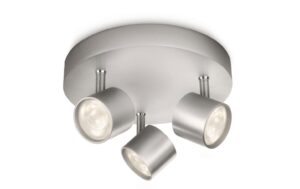 Philips MyLiving LED-Spot 56243/48/16 Aluminium, LED 3x4W, 2700K, 15000h, IP20 kaufen Schweiz | Mediatech.ch