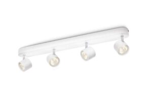 282040 - Mediatech Philips MyLiving LED-Spot 56244/31/16 Weiss, LED 4x4W, 2700K, 15000h, IP20 kaufen Schweiz | Mediatech.ch