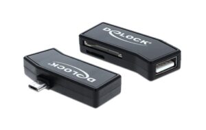 DeLock 91730 Micro USB OTG Card Reader 1x USB-A Buchse, OTG Funktion erforderlich kaufen Schweiz | Mediatech.ch