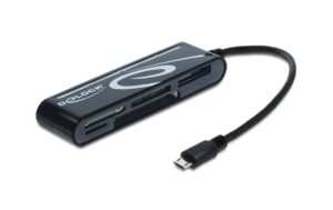 DeLock 91732 Micro USB OTG Card Reader 6 Slots, OTG Funktion erforderlich kaufen Schweiz | Mediatech.ch