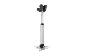 284030 - Mediatech Vogel's PPC 2555 Projektor Deckenhalterung Höhenverstellbar 55-85cm, bis 30 kg, silber