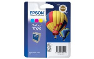 Tinte Epson T020401 farbig, 300 Seiten zu Stylus Color 880