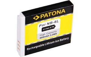 PATONA Akku NB-6L, 800 mAh / 3.7V für D30/S120/SX600HS/SX510HS/SX170 kaufen Schweiz | Mediatech.ch