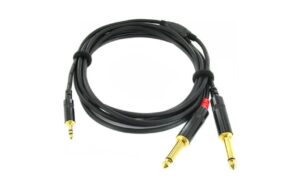 Cordial CFY 0.9 WPP 3.5mm St-Klinke - 2x 6.3mm Mo-Klinke, 0.9m