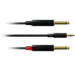 Cordial CFY 6 WPP 3.5mm St-Klinke - 2x 6.3mm Mo-Klinke, 6m kaufen Schweiz | Mediatech.ch
