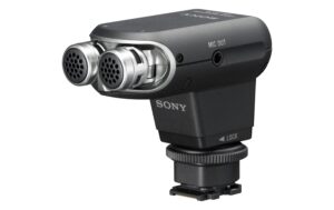 Sony Mikrofon ECM-XYST1M für Alpha 7/6000/RX1R/RX10/RX100M2/HX60