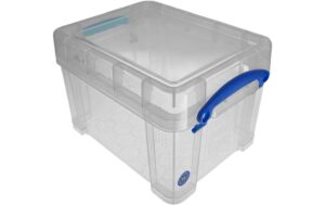 Really Useful Box 3.0 Liter klar Kunststoffbox, 245x180x160