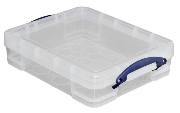 Really Useful Box 11.0 Liter klar Kunststoffbox, 456x356x120