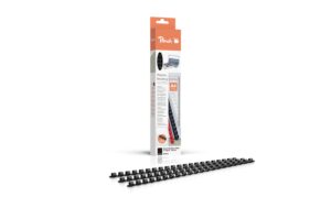 29185 - Mediatech Peach Binderücken 8mm, schwarz, 25 Stk. kaufen | Mediatech.ch