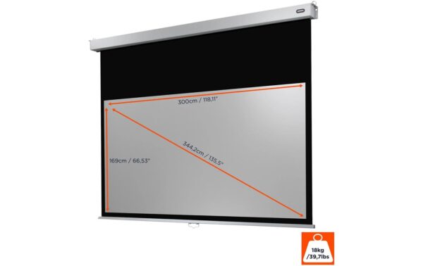 Celexon, Rollo Professional Plus, 16:9 manuell, 300x169cm