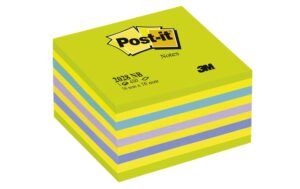 3M Post-it Würfel grün/blau 1 Block à 450 Blatt, 76x76mm