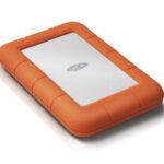 LaCie Rugged Mini 2.5 2TB USB 3.0, 5400rpm, silber/orange