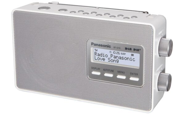 299614 - Mediatech Panasonic RF-D10EG-W, weiss, DAB+ Radio Handliches Digitalradio kaufen Schweiz | Mediatech.ch