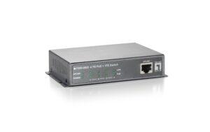 300005 - Mediatech LevelOne FSW-0503: 4FE PoE + 1FE Switch 61.6W, IEEE-802.3af PoE kompatibel