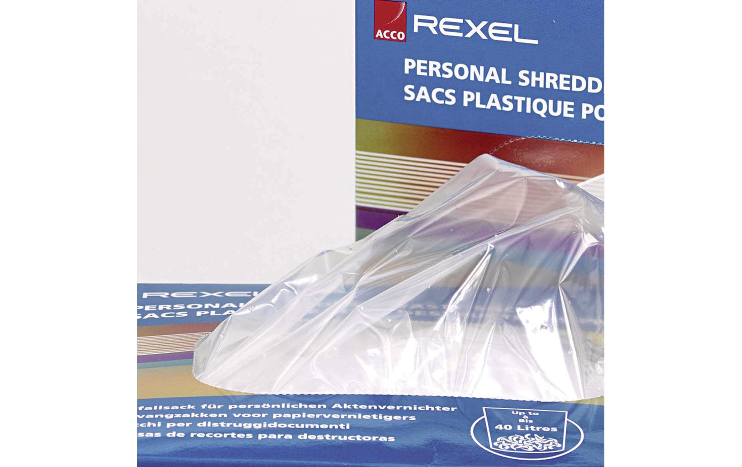 303517_1 - Mediatech Rexel recycelbare Abfallsäcke 115Liter 100 Stk., leicht perforiert