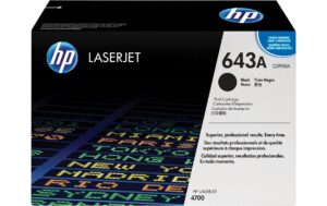 HP Toner 643A - Black (Q5950A) Seitenkapazität ~ 11'000 Seiten