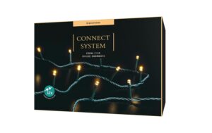 STT Lichterkette LED Connect String 100 7.5m, 100 LED warmweiss, outdoor
