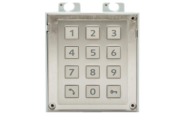 2N IP Verso Tastaturmodul Tastatur-Modul numerisch, Silber