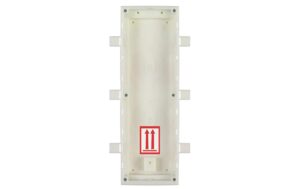 2N IP Verso Unterputzgehäuse 3 Module Einlassgehäuse 3 Module, ohne Rahmen