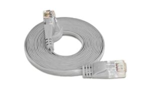Wirewin Slim Patchkabel: UTP, 0.25m, grau Cat.6, AWG36, Klinkenschutz, Längenaufdruck