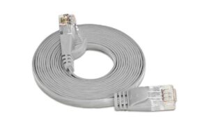 314606 - Mediatech Wirewin Slim Patchkabel: UTP, 3m, grau Cat.6, AWG36, Klinkenschutz, Längenaufdruck