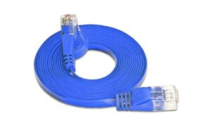 Wirewin Slim Patchkabel: UTP, 3m, blau Cat.6, AWG36, Klinkenschutz, Längenaufdruck