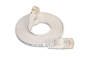 314703 - Mediatech Wirewin Slim Patchkabel: UTP, 2m, weiss Cat.6, AWG36, Klinkenschutz, Längenaufdruck