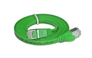 314773 - Mediatech Wirewin Slim Patchkabel: STP, 2m, grün Cat.6, AWG36, Klinkenschutz, Längenaufdruck